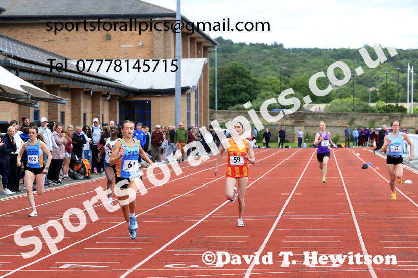 Sprints, 2026 Northern Schools Inter Counties, Wentworth, Hexham. Photo: David T. Hewitson/Sports for All Pics